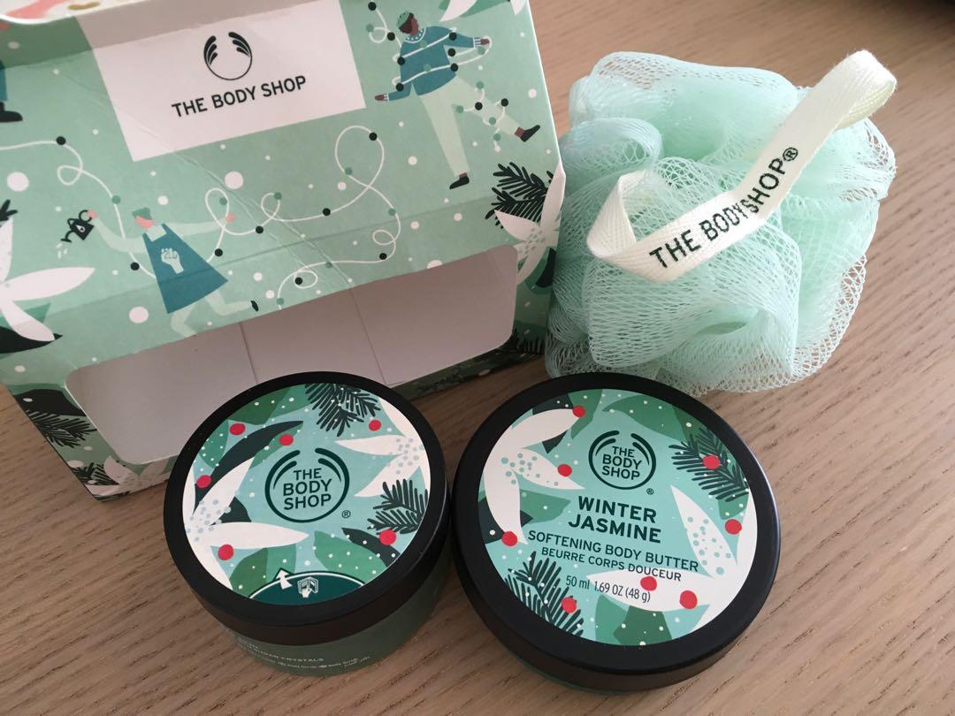 The Body Shop Winter Jasmine Duo, Beauty & Personal Care, Bath & Body