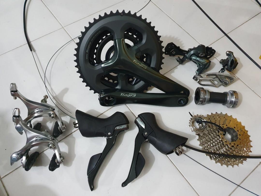 Tiagra 4703 touring groupset 3x10 speed with 4600 caliper brakes