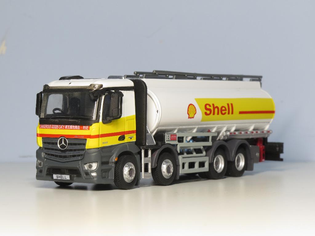 Tiny 1/76 Mercedes-Benz Antos Shell Oil Tanker 微影蜆殼運油車 