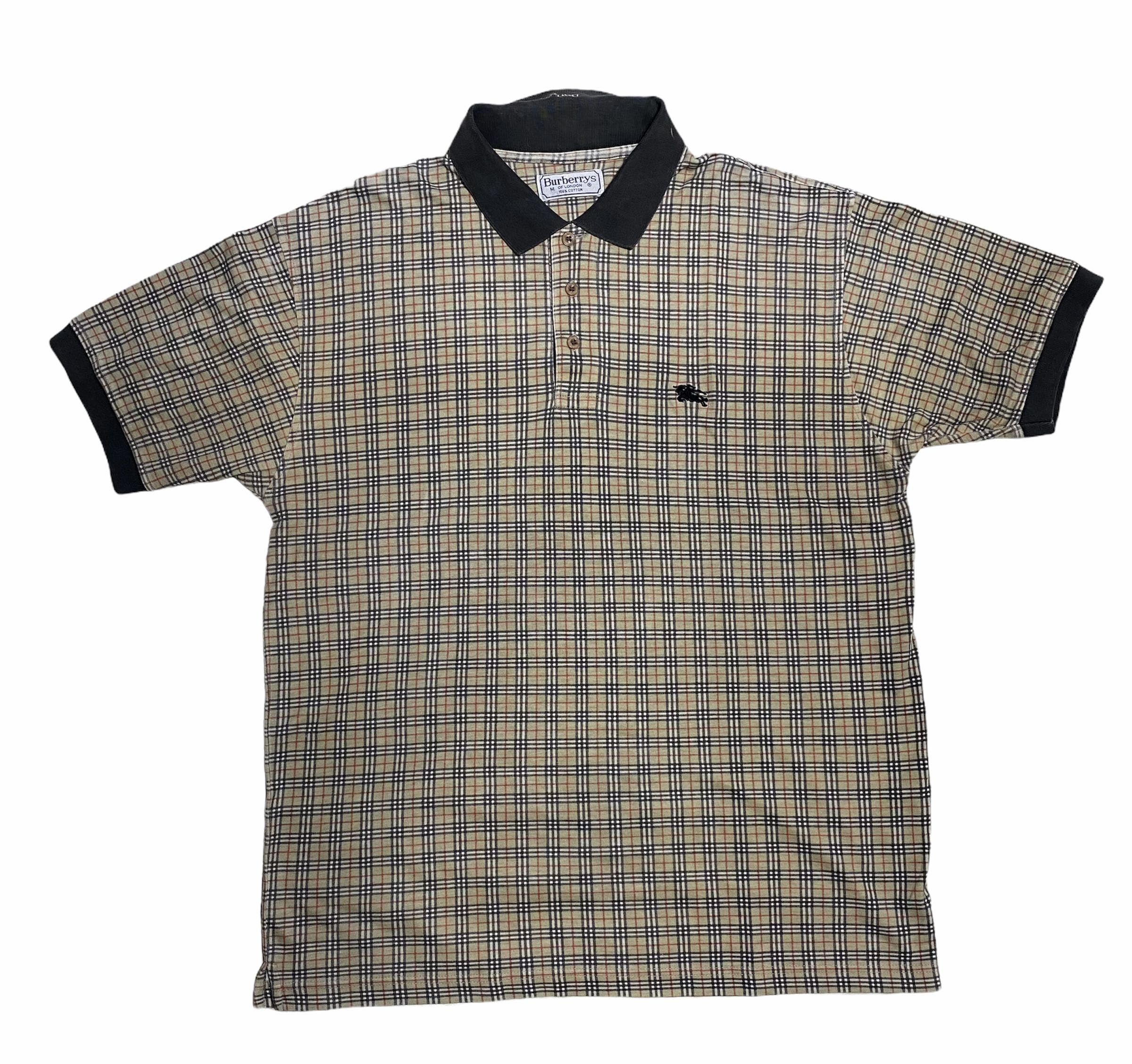 polo burberry vintage