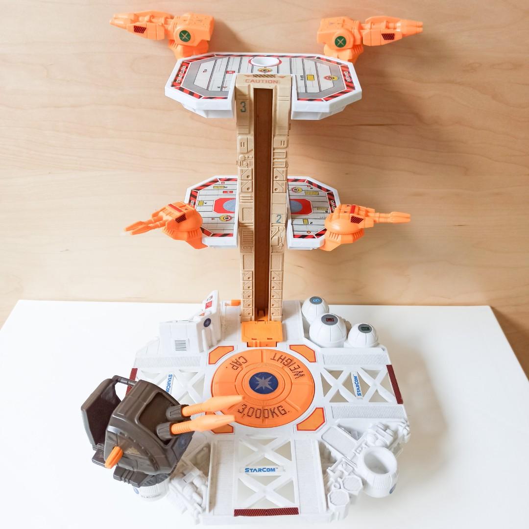 Station Base Starcom 1986 Starbase - Mattel - Vintage - En Occasion
