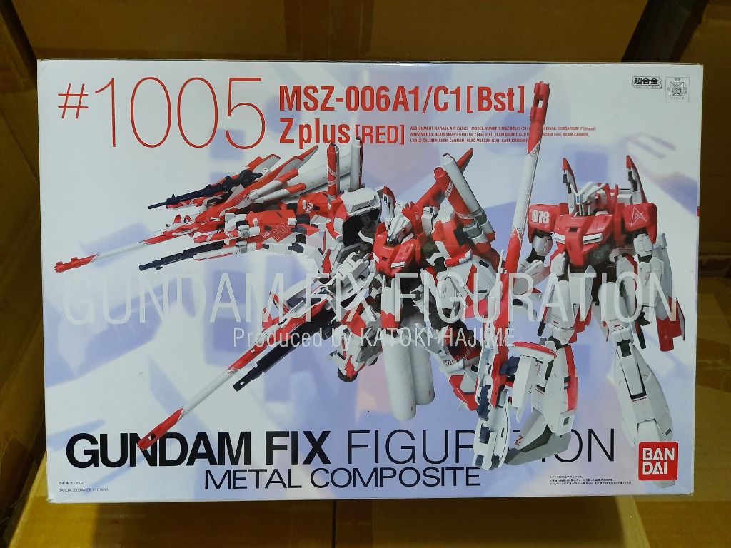 Zplus [RED] MSZ-006A1/C1 [BST] #1005 Gundam Fix Figuration Metal