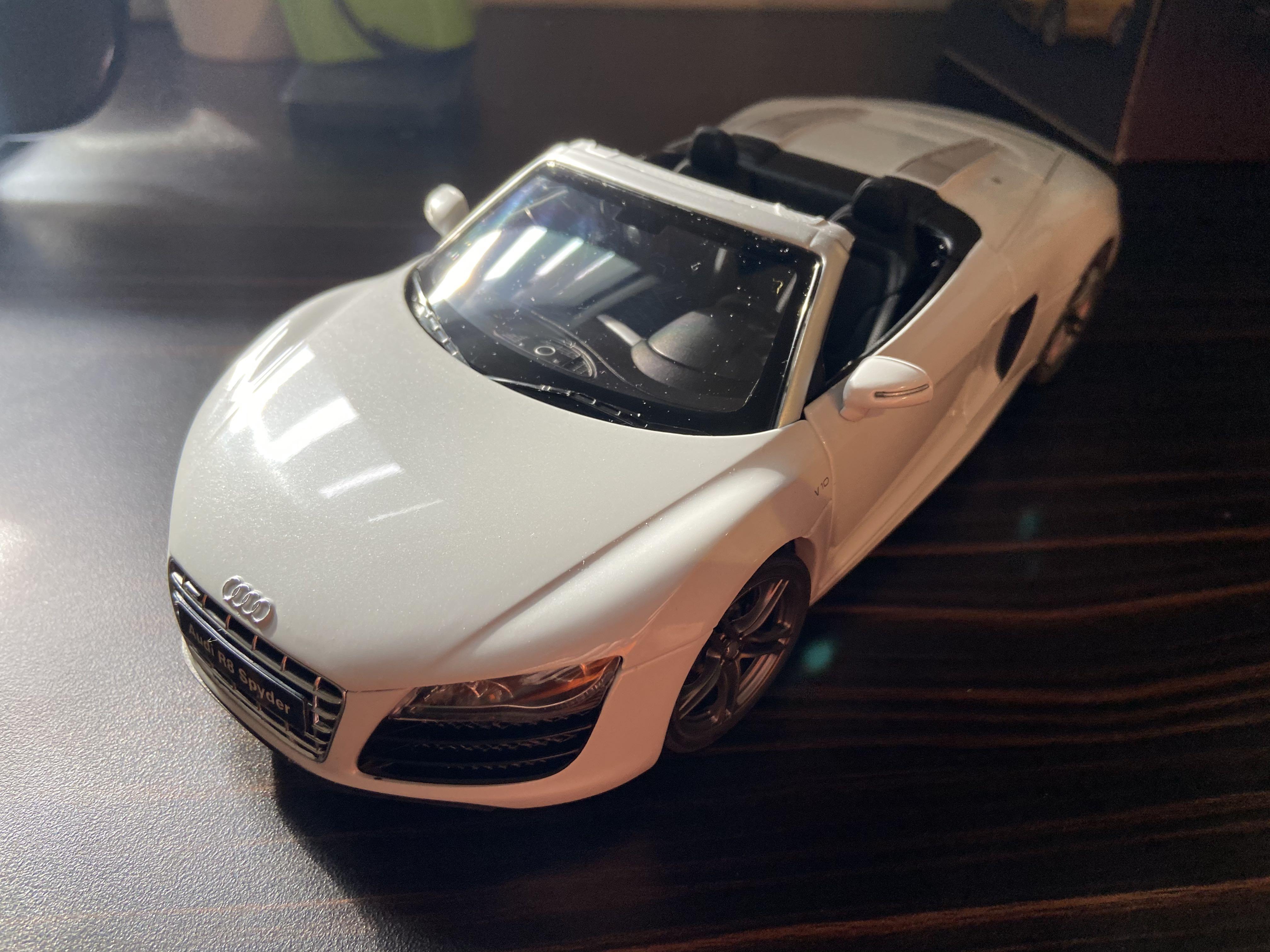 1 18 Audi R8 V10 Spyder By Kyosho Hobbies Toys Toys Games On Carousell