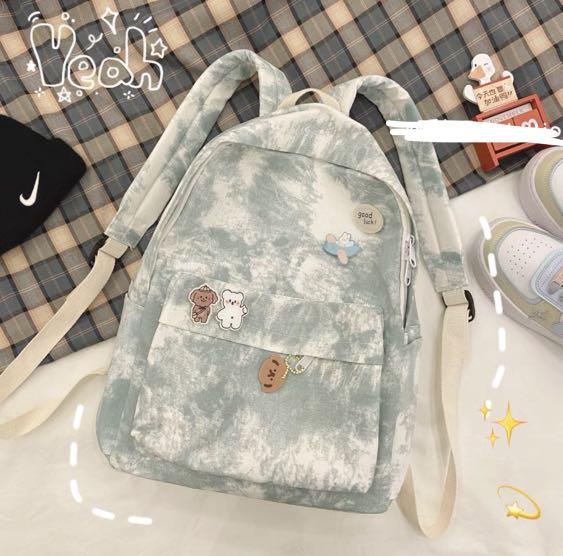 Pastel aesthetic top backpack