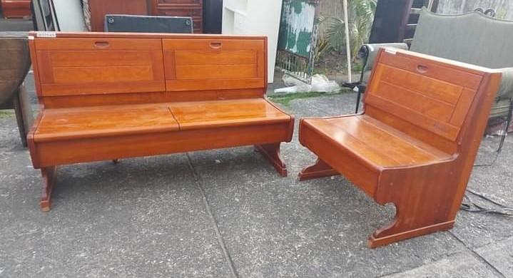 Wooden long chair top