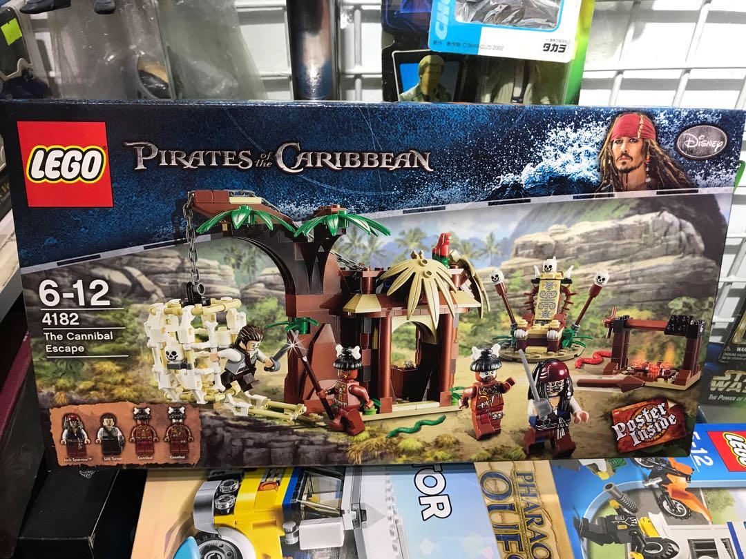 全新 Lego 4182 pirates of the caribbean, 興趣及遊戲, 玩具 & 遊戲類 - Carousell