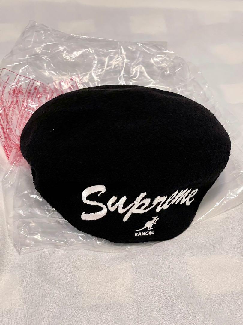 全新Supreme Kangol Bermuda 504 Hat Black (SS21) Size XL, 男裝