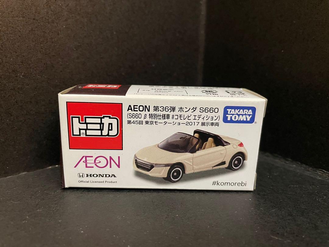 全新未開tomica Aeon 限定第36彈honda S660 第45回東京車展展示車 興趣及遊戲 玩具 遊戲類 Carousell