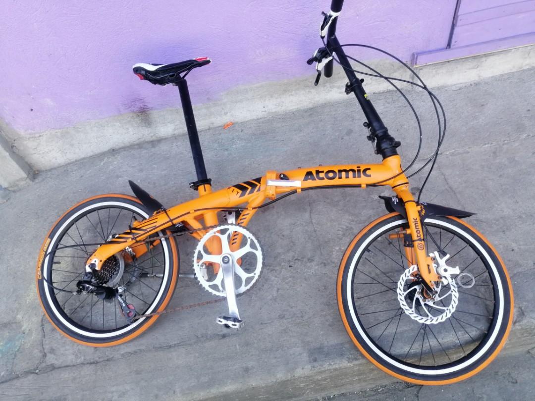Atomic folding bike price deals