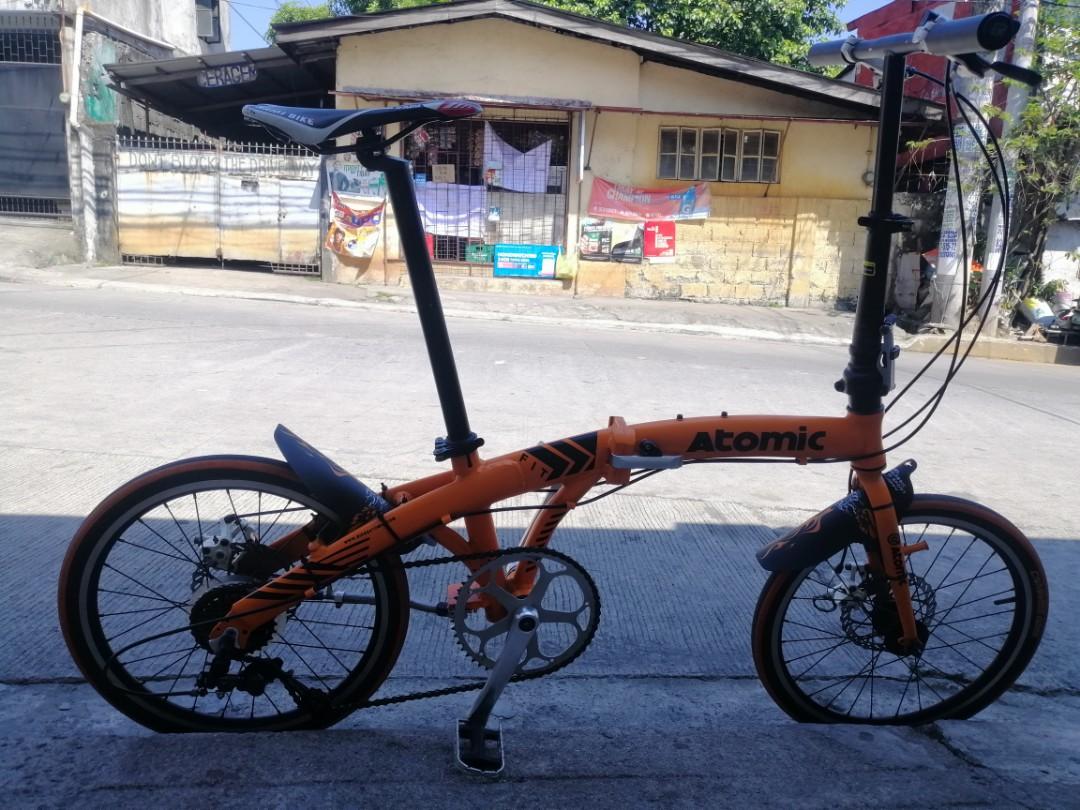 Atomic fit folding bike clearance
