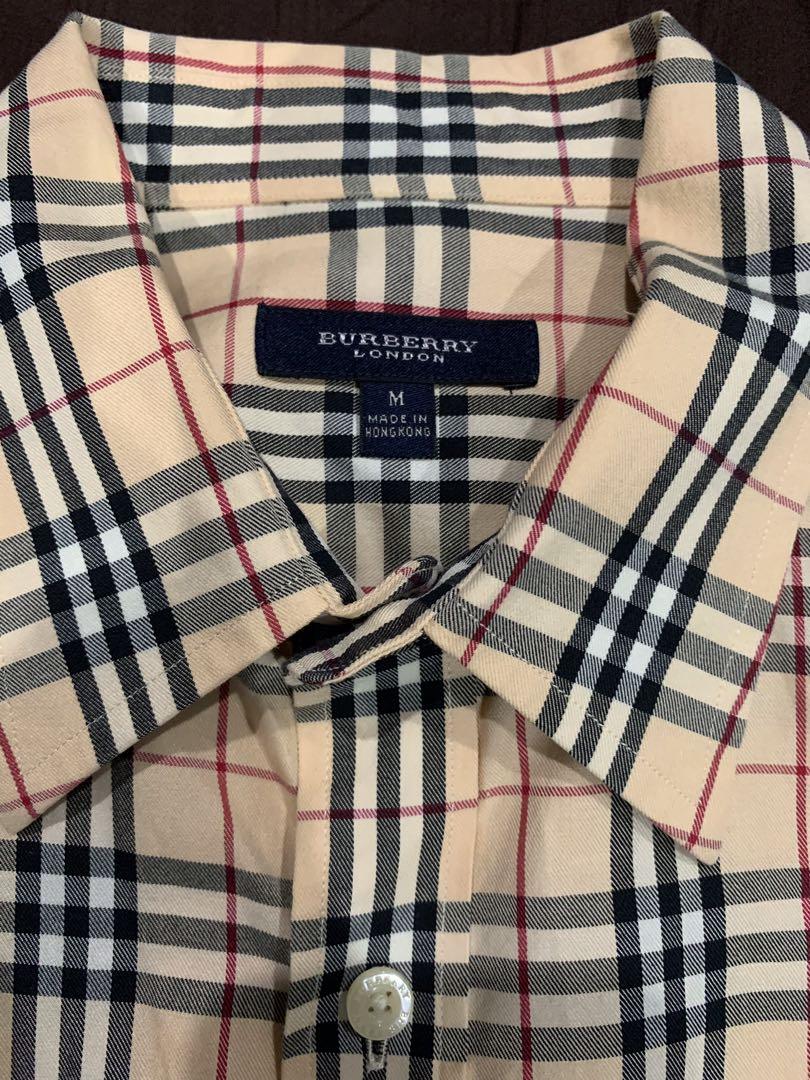 Authentic Burberry vintage check shirt