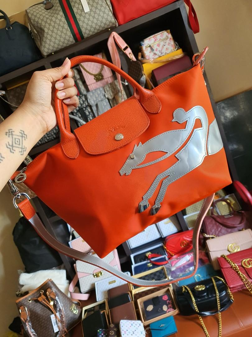 longchamp with horse design
