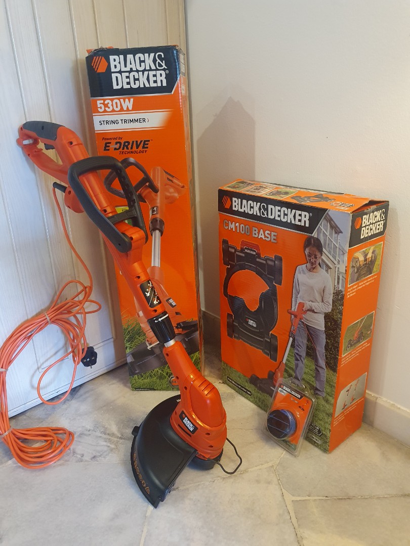 Black + Decker GL5530+CM100 String Trimmer Black & Decker