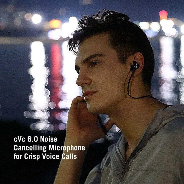 Bluetooth Headphones TaoTronics Wireless 5.0 Magnetic Earbuds Snug Fit for Sports with Built in Mic TT BH07 IPX6 Waterproof aptX Stereo 9 Hours Playtime Audio Headphones Headsets on Carousell