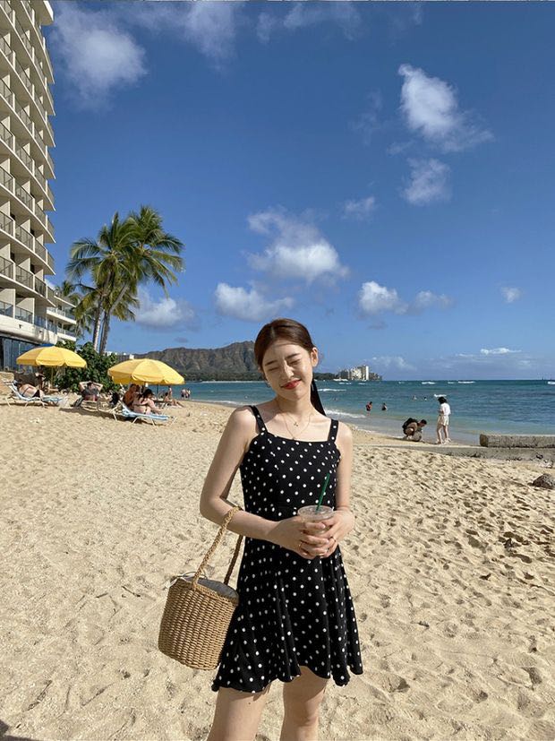 Ulzzang beach outfit top
