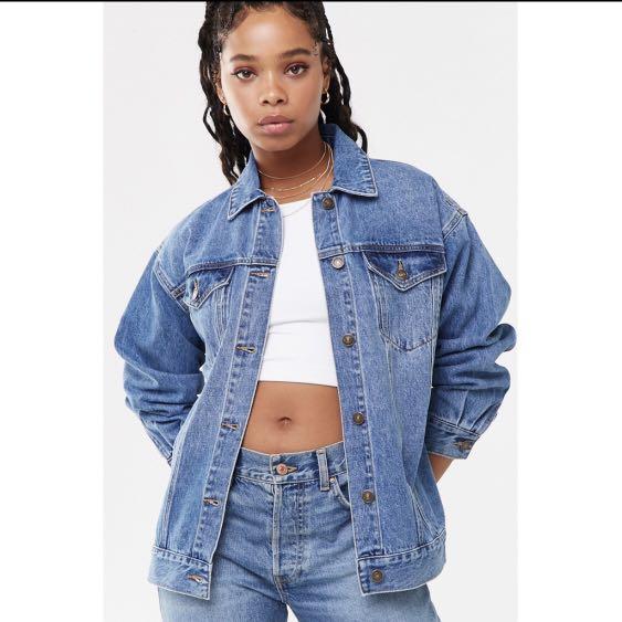 forever 21 classic denim jacket