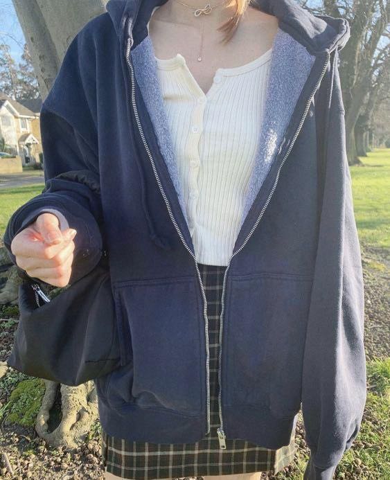 Navy sales carla hoodie