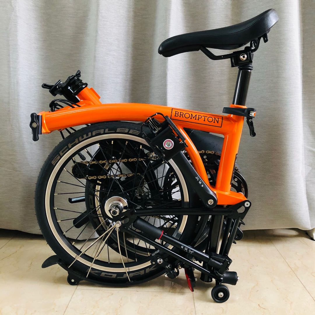 Brompton signal orange clearance