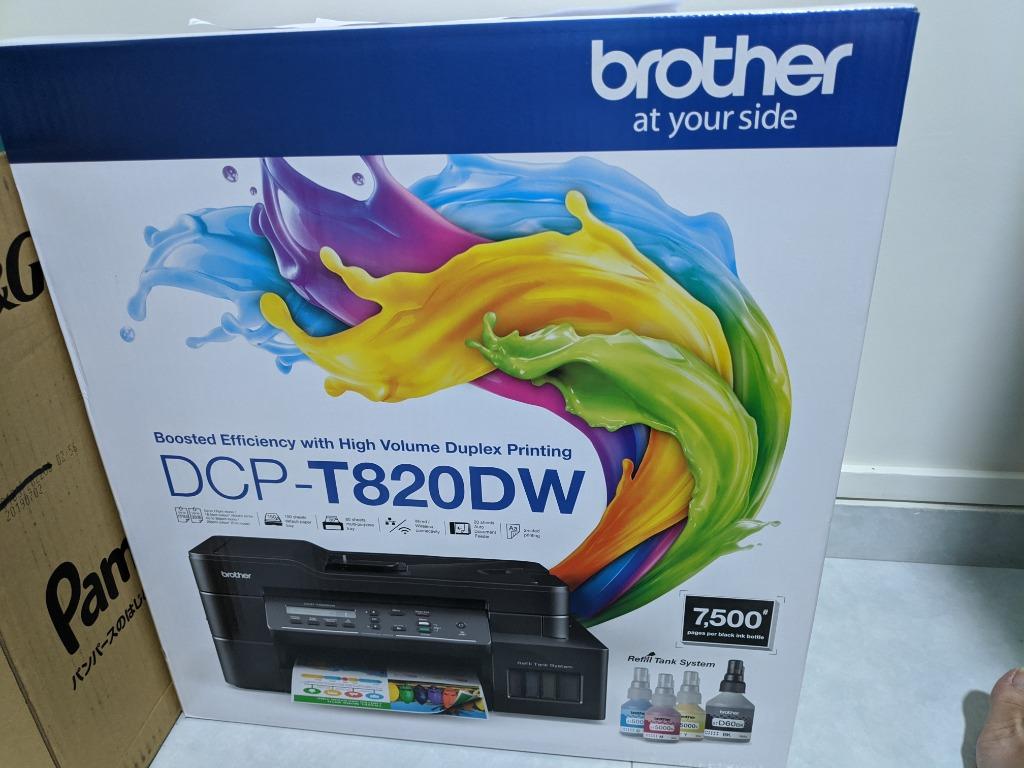 Brother DCPT820DW Ink Tank Printer• Print Scan Copy • Wired