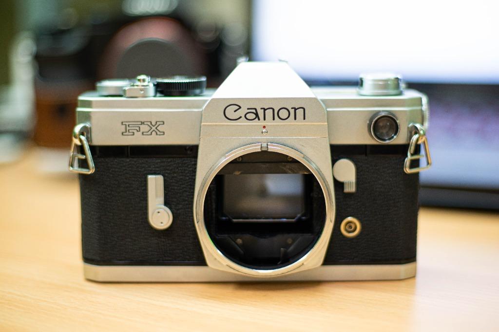 Canon FX Film Camera, Photography, Cameras on Carousell