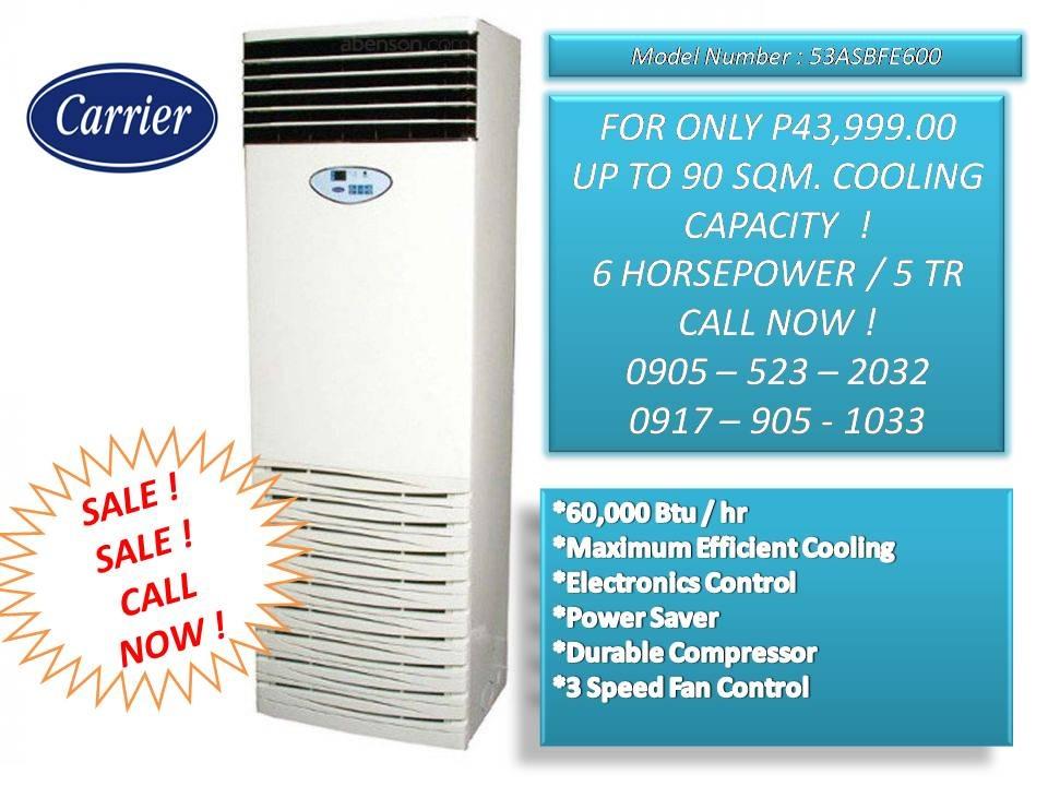 carrier aircon floor mounted
