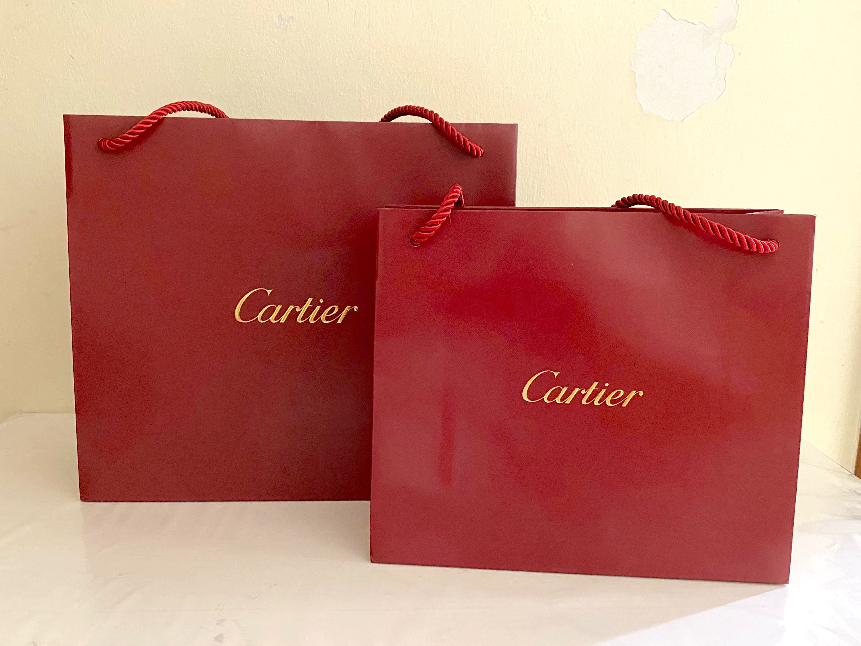 Cartier paper bag discount