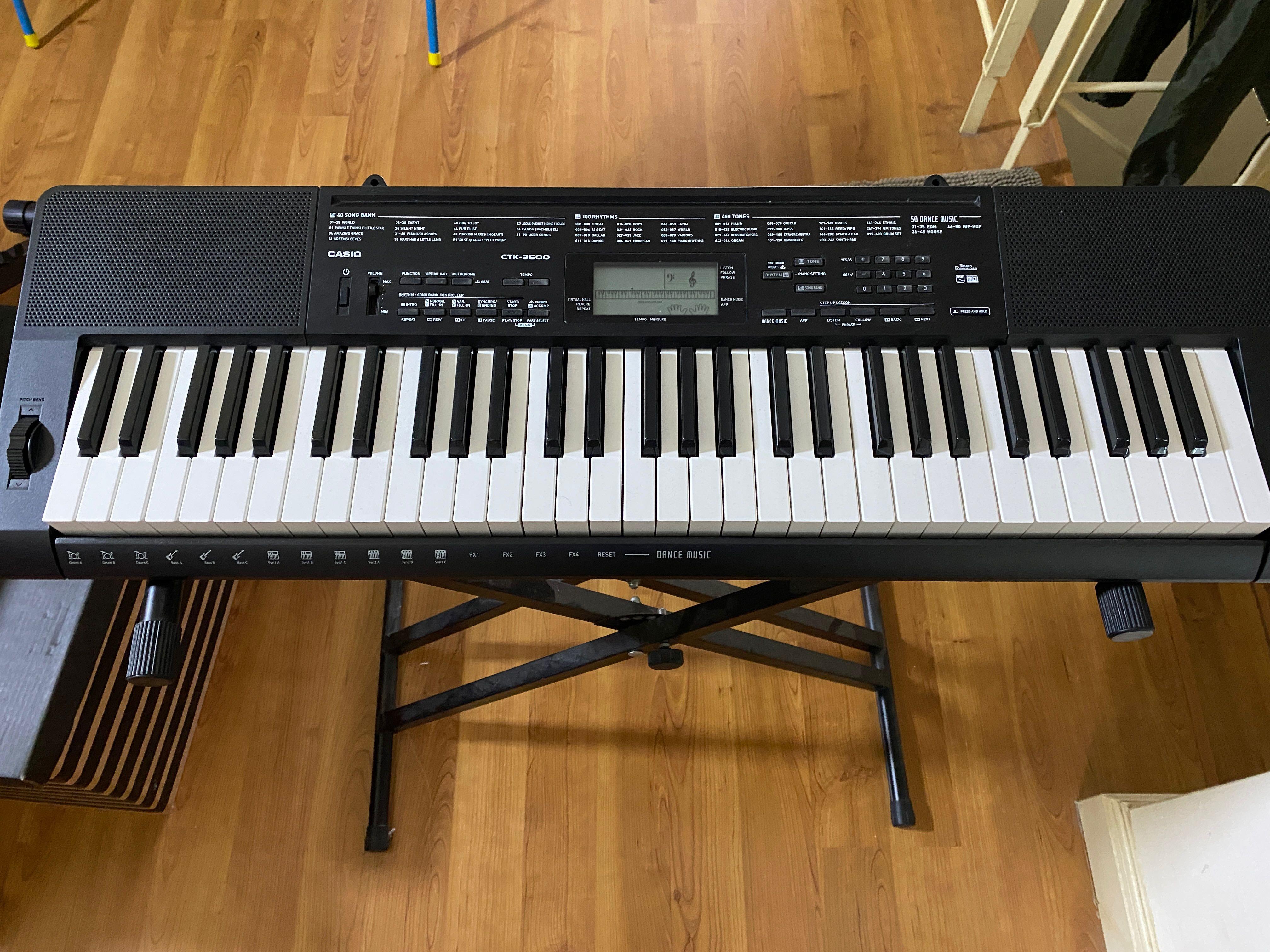 Casio ctk 3500 set best sale