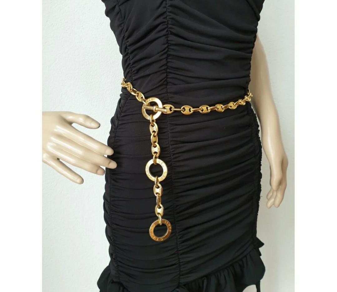 Celine Triomphe Vintage Chain Belt