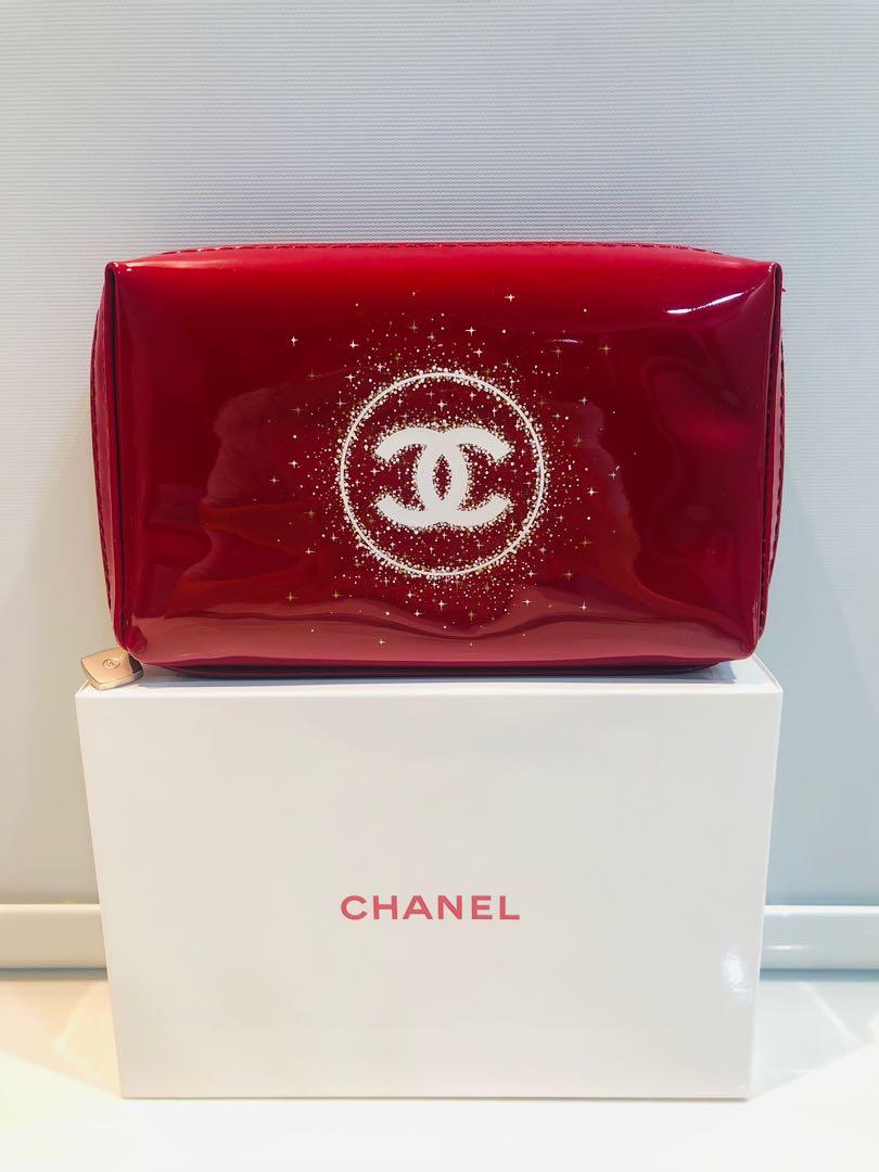 Chanel 2018 Christmas Limited Edition Cosmetic Pouch VIP gift