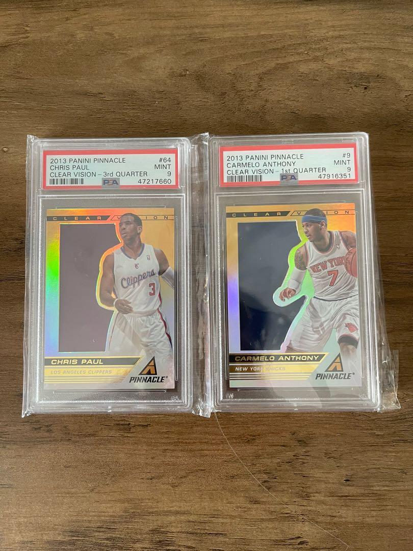 Chris paul and carmelo anthony PSA 9 (Category: Game Gift Cards & Accounts) located in Pasig City. Submitted by cassiddy (Listing ID 1081339785, Image 1). Description: Chris paul PSA 9 Carmelo anthony PSA 9 Price: 3,499 each Txt me: 09175984700.