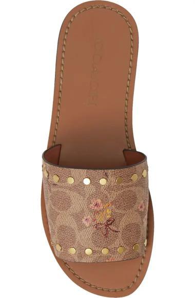 Coach Slides Cecilia Women s Fashion Footwear Flats Sandals