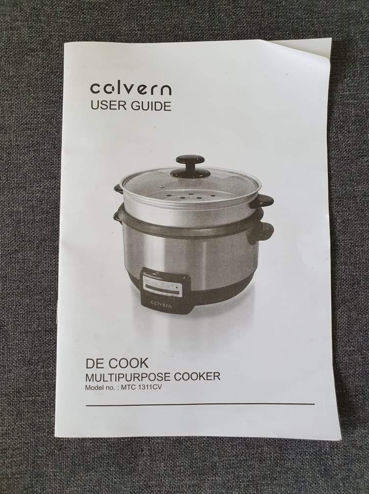 Colvern multi purpose cooker outlet