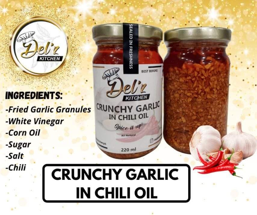 Crunchy Garlic in Chili Oil (Support Local Business), Food & Drinks