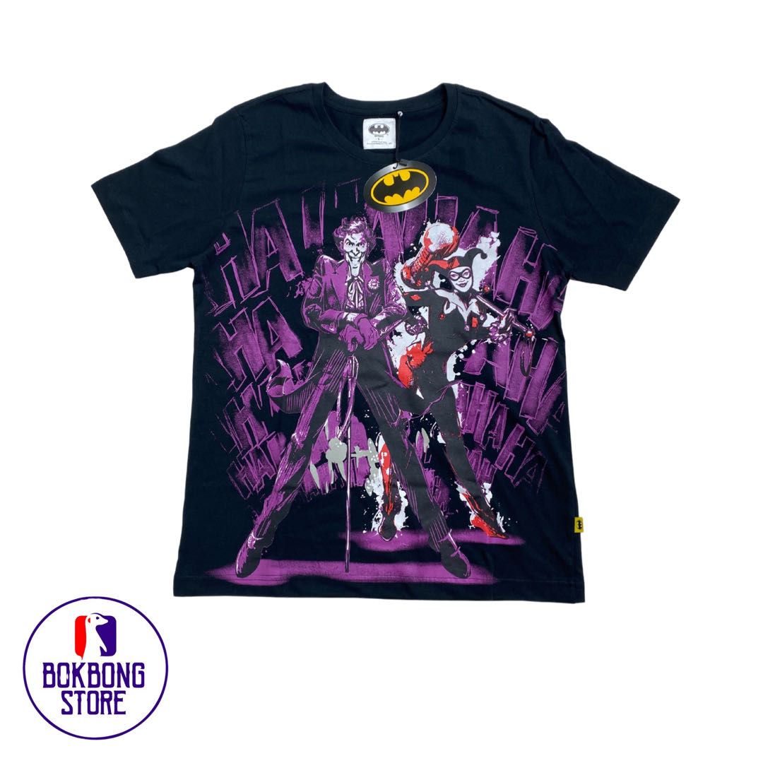 Dc Comics Joker And Harley Quinn Men S Fashion Clothes Tops On Carousell