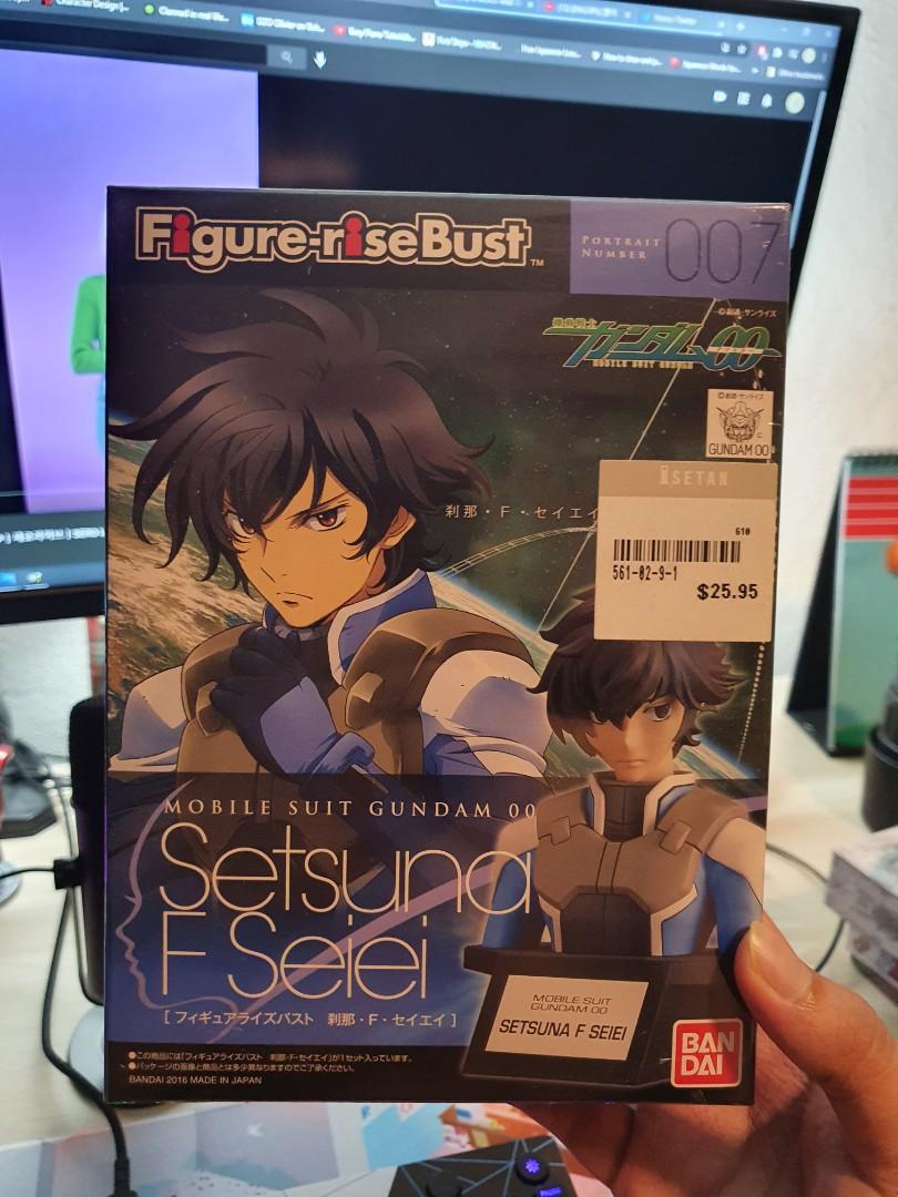 Figure Rise Gundam Setsuna Gundam 00 Bust Figure Hobbies Toys Toys Games On Carousell