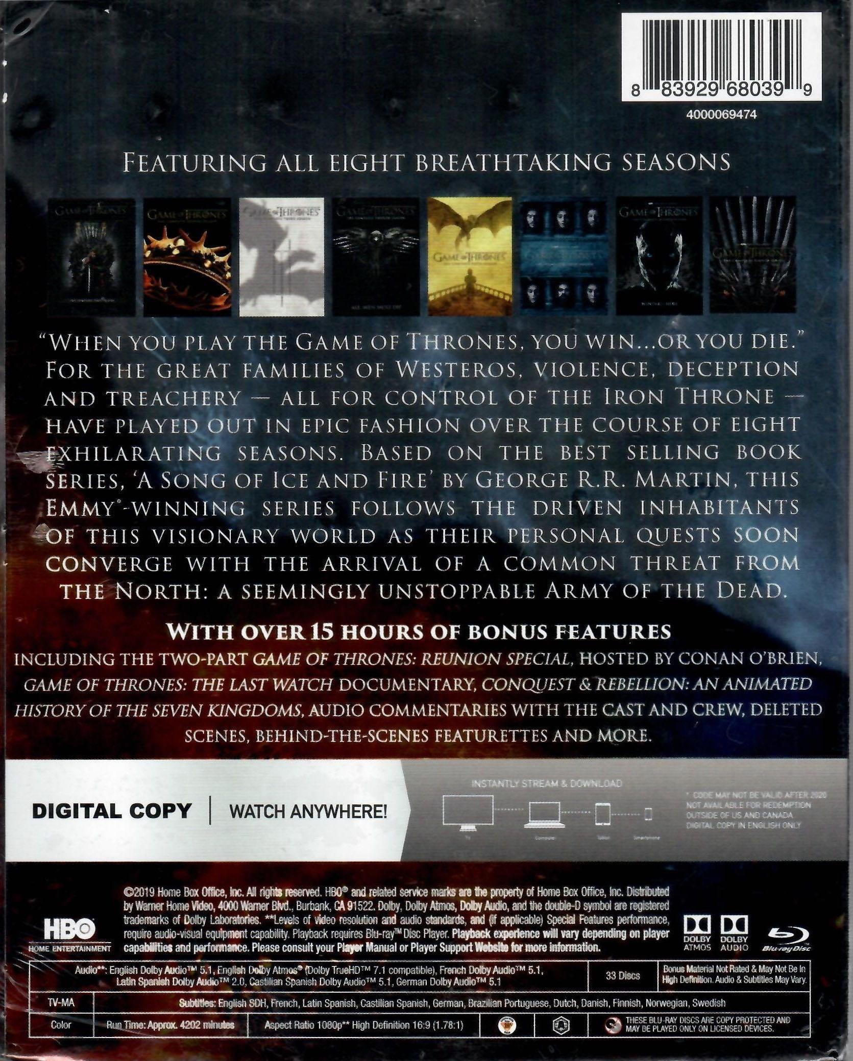 Games of thrones 8 streaming sub eng on sale