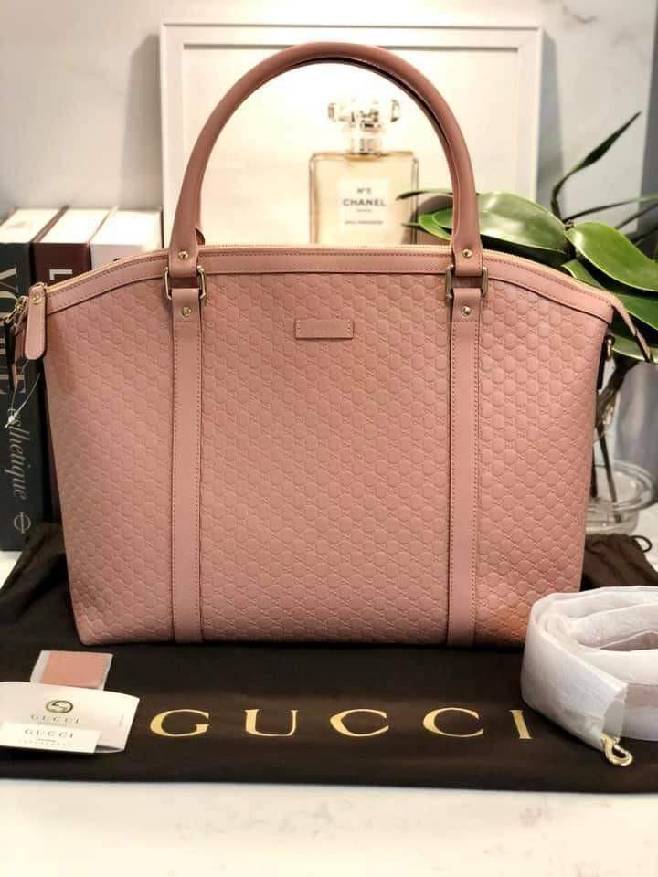 Gucci pink guccissima new arrivals