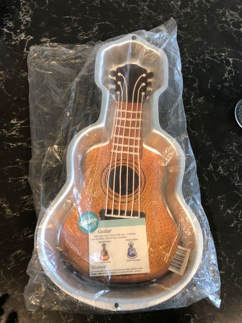 3d Aluminum Cake Pan Diy Guitar Shape Baking Mold Birthday Cake Mold  Kitchen Supplies Coworker Gifts | Fruugo BH