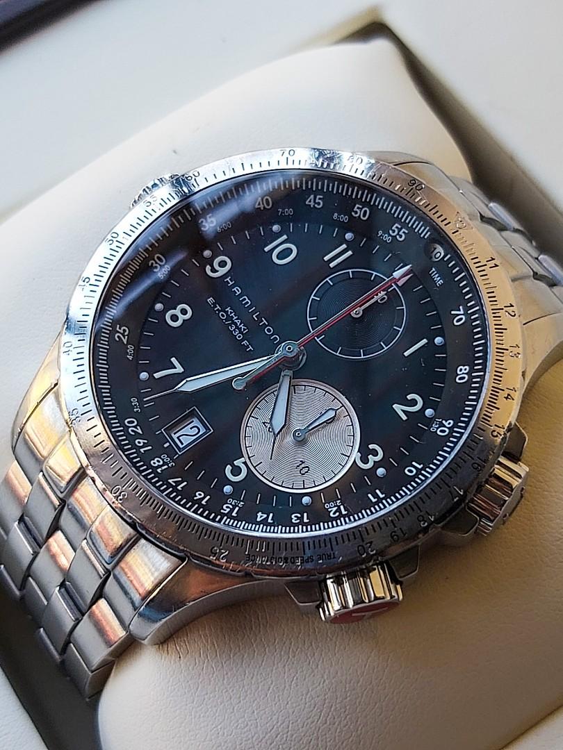 Hamilton eto best sale chrono quartz