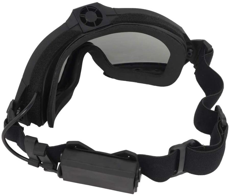 FMATAL GEAR Fan-Cooled Airsoft Goggles With Interchangeable Lenses - For Airsoft, Skiing, Snowboarding & Outdoor Sports