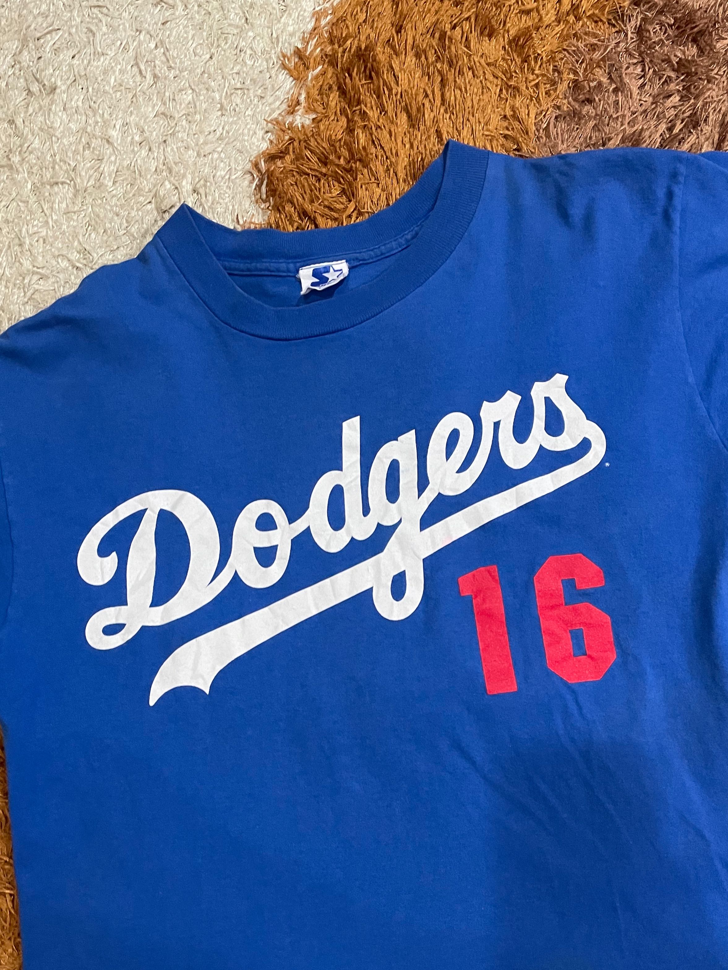 Vintage Starter - Los Angeles Dodgers / Hideo Nomo T-Shirt 1995 Large –  Vintage Club Clothing