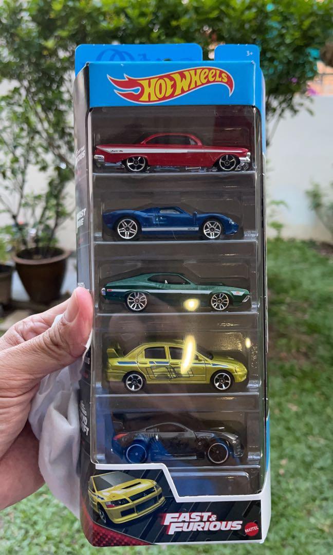 hot wheels fast and furious 5 pack 2021