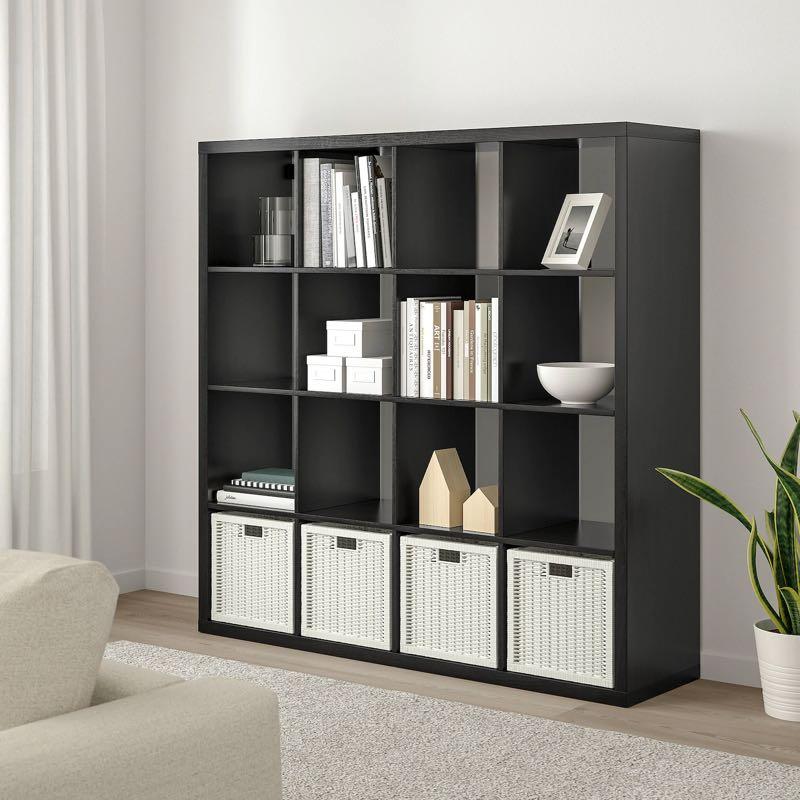 Kallax Shelf Unit With Inserts White 577 8x441 8 Ikea 57 Off