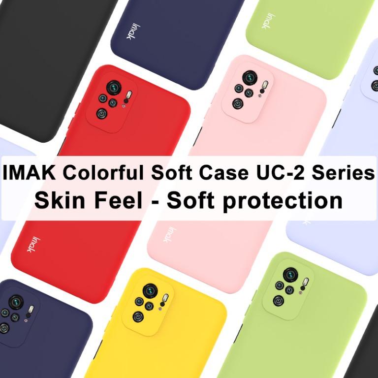 Imak Xiaomi Redmi 小米紅米note 10 4g 紅米note 10s Imak Uc 2 炫彩系列手機軟套保護殼防撞防摔colorful Soft Tpu Protection Case 手提電話 電話 平板電腦裝飾