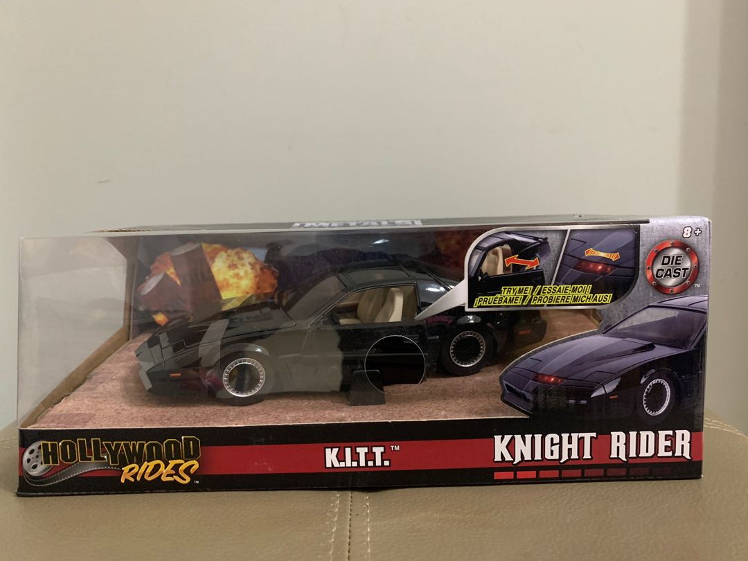 Jada Die Cast Hollywood Rides Knight Rider K.I.T.T Scale 1:24, Hobbies ...