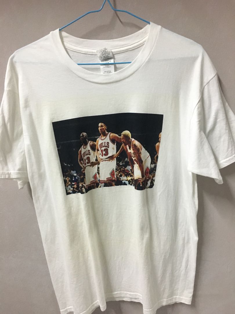 Rodman, Jordan & Pippen Chicago T-Shirt (as1, Alpha, s, Regular
