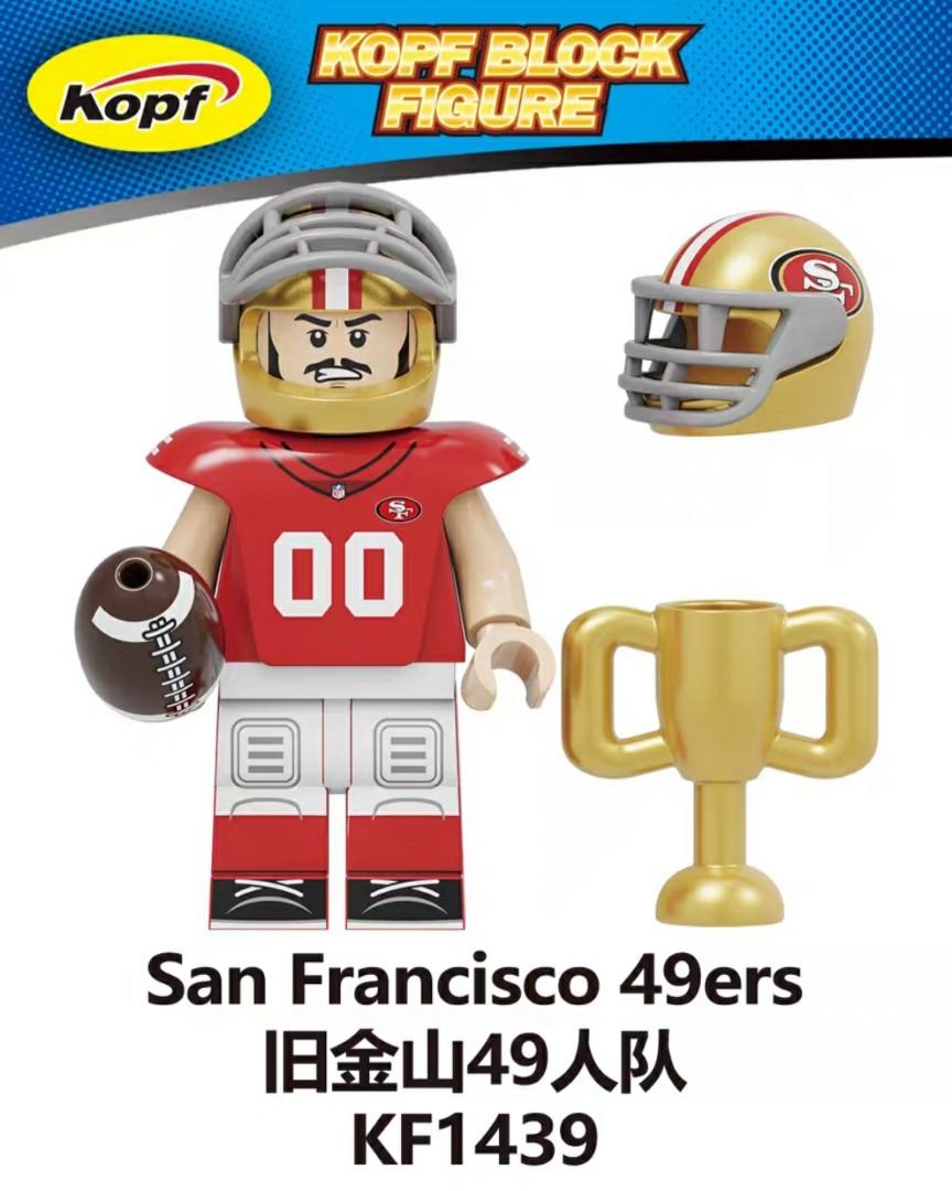 KF 6128 1438-1445 NFL Minifigures (Lego compatible), Hobbies