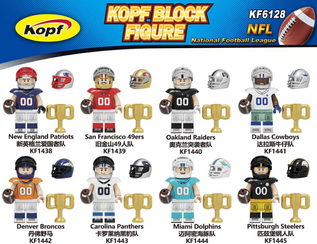 Nfl minifigures online