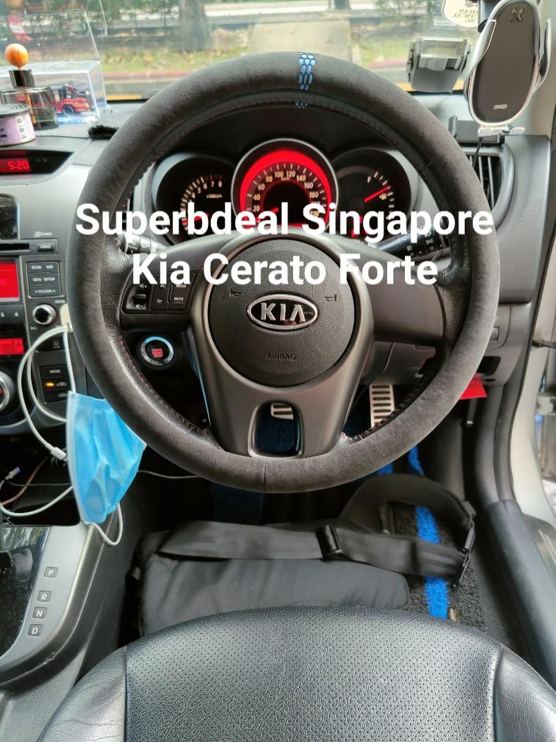 Kia forte steering online wheel cover size