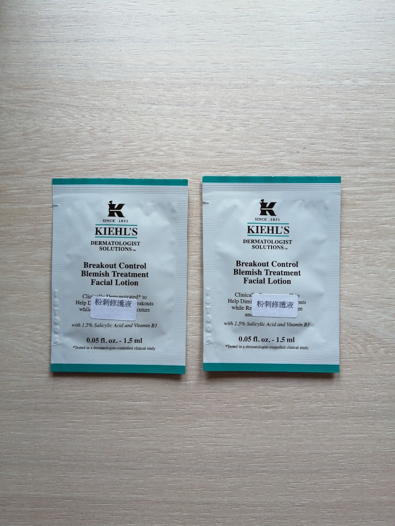 kiehl's breakout control blemish treatment facial lotion